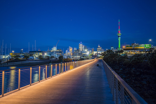Auckland night photo